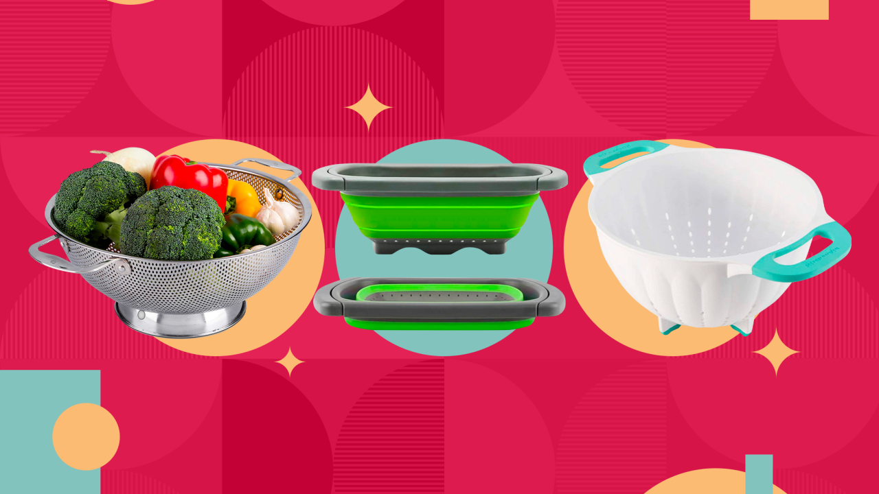 Food strainers top