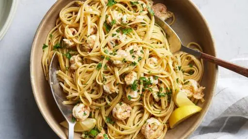 Shrimp Scampi Pasta