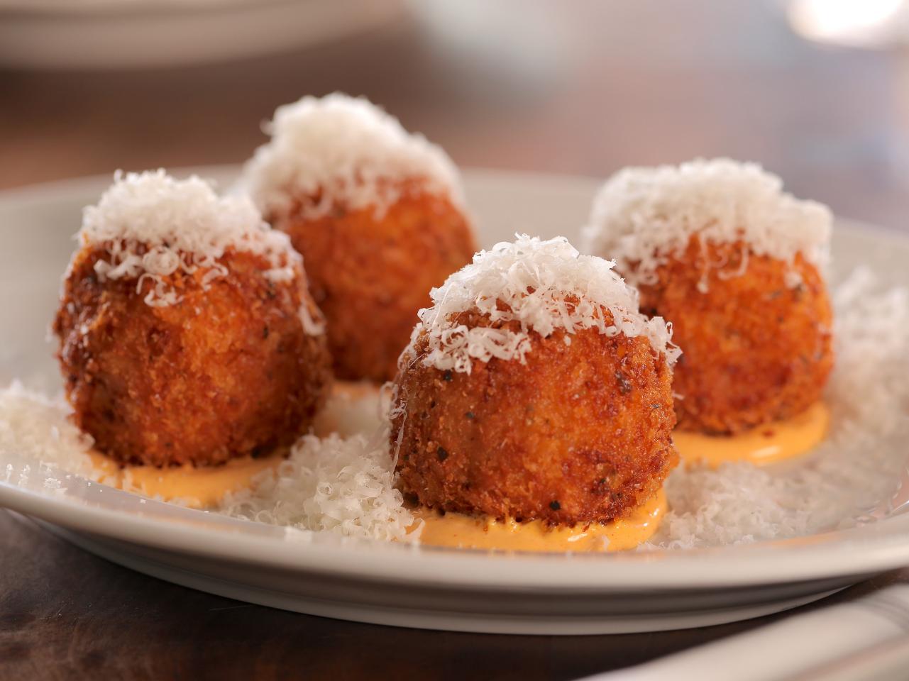 Cacio e Pepe Arancini Recipe | Food Network