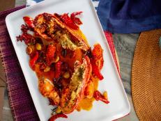 Lobster is unlike other fish or meat; it is very hospitable to exotic flavors. This sweet and sour bell pepper sauce is just wacky enough to be interesting, but not so much that it detracts from the sweet and rich taste of the lobster. The rosemary and savory spices in the flour mixture help balance the dish.