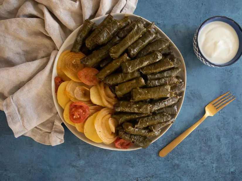 Stuffed Grape Leaves Recipe Food Network Kitchen Food Network 1673476291902.webp