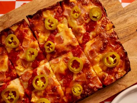 Ham and Pineapple Pizza