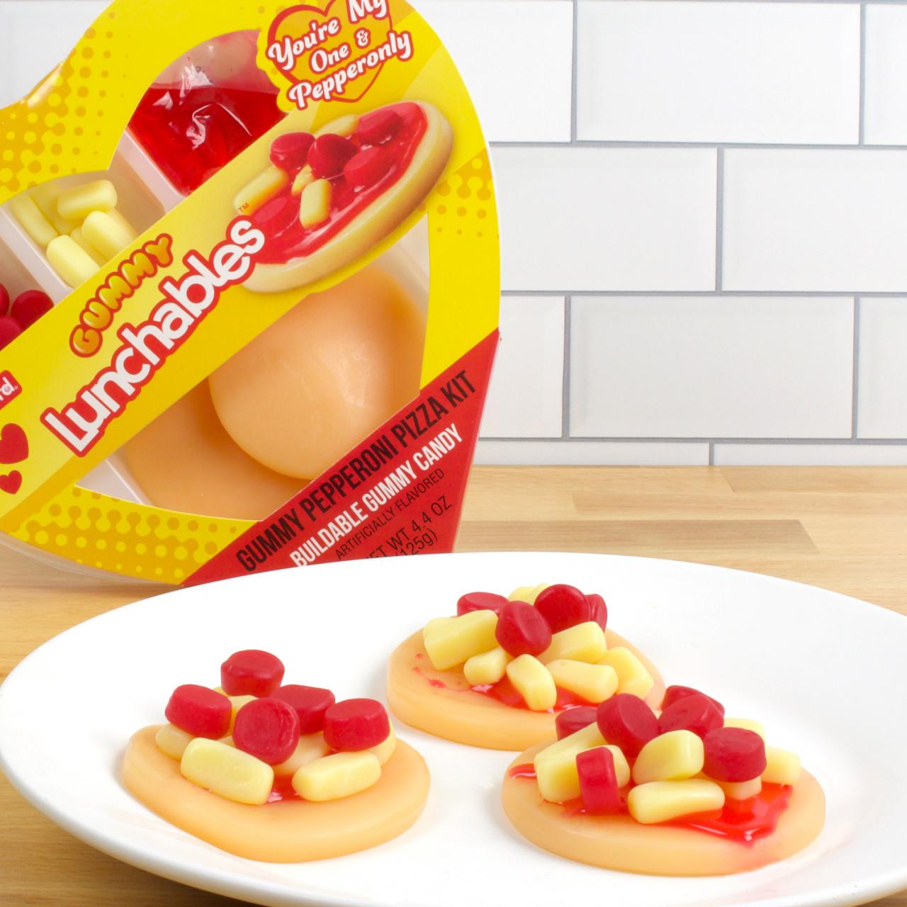 Lunchables Launches Gummy Candy Versions of Its Classic Packs for