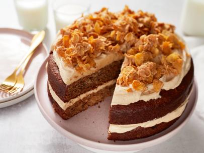 Close-Up of Hummingbird Cake, as seen on Mary Makes It Easy S2