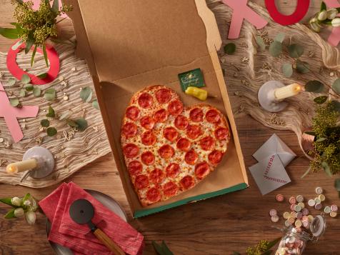 Where to Buy Heart-Shaped Pizzas This Valentine’s Day