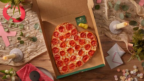 Where to Buy Heart-Shaped Pizzas This Valentine’s Day