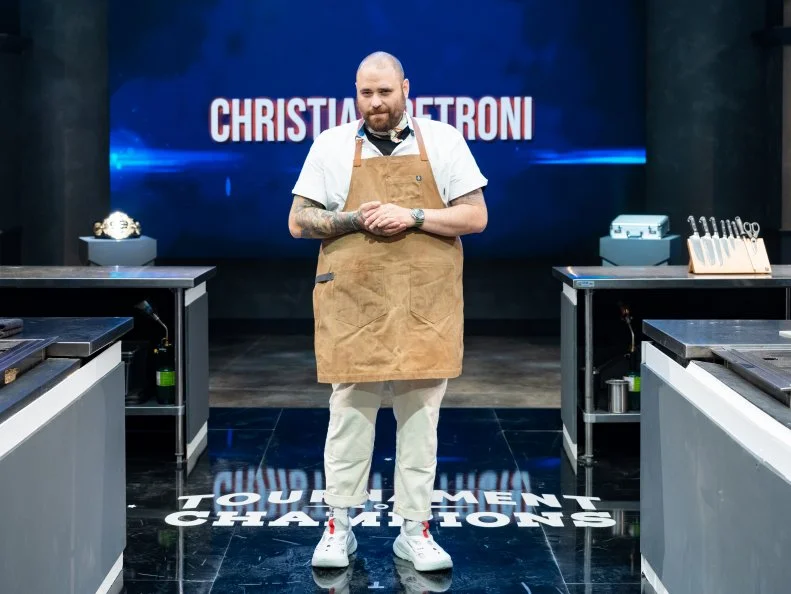 Contestant Christian Petroni, as seen on Tournament of Champions, Season 4.