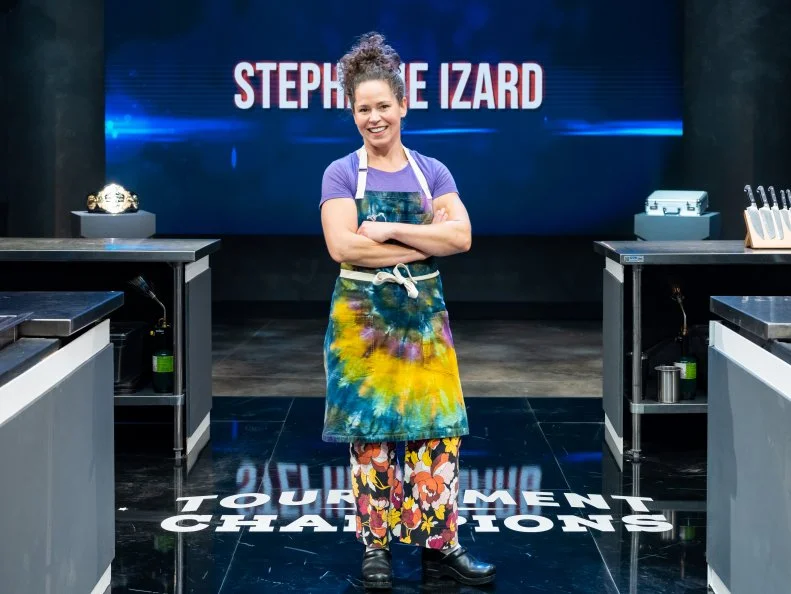 Contestant Stephanie Izard, as seen on Tournament of Champions, Season 4.