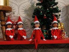 Set details appear, as seen on The Elf on the Shelf: Sweet Showdown, Season 1.