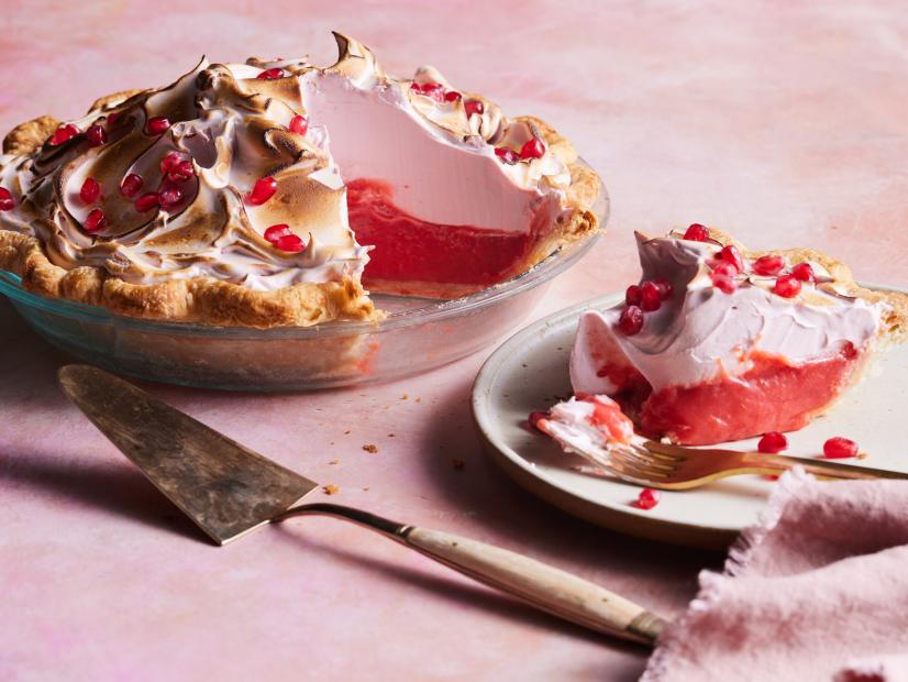 Blood Orange Curd Tart with Pomegranate Meringue Recipe Food Network