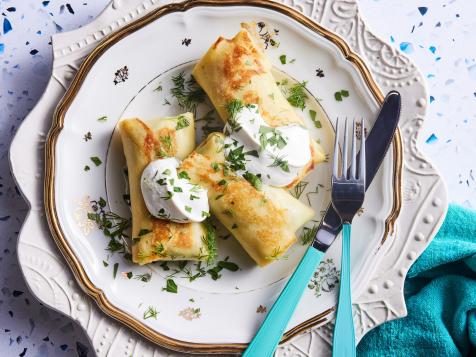 Spanakopita Blintzes