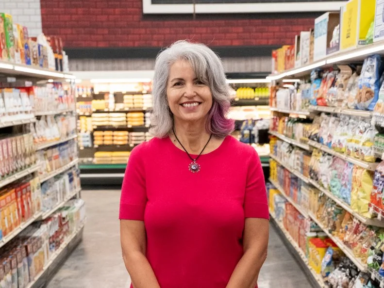 Contestant Diana Silva Head, as seen on Guy's Grocery Games, Season 35.