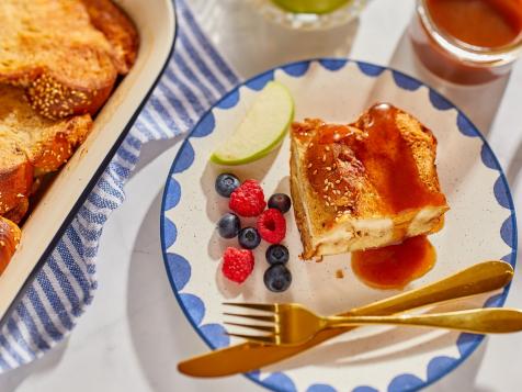 Overnight Apple French Toast