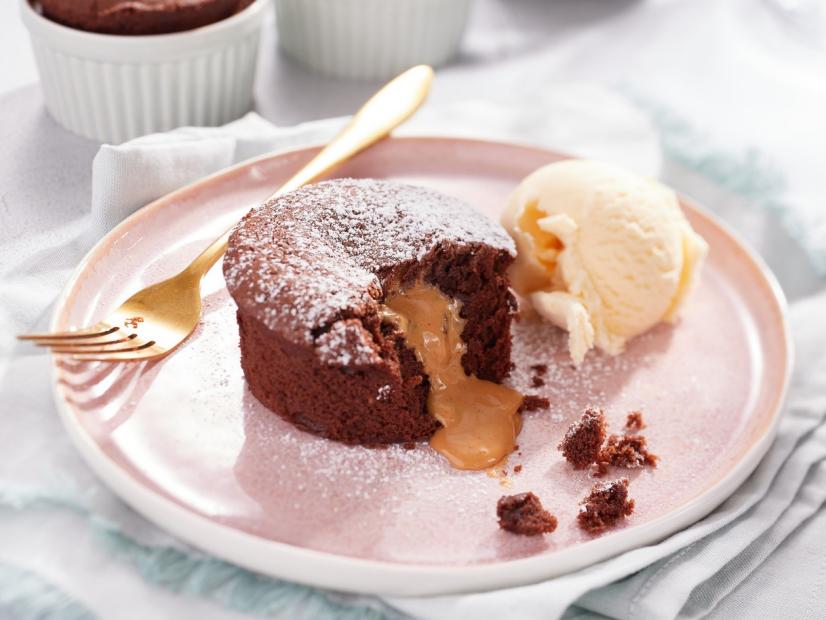 Chocolate Peanut Butter Lava Cake Recipe Food Network