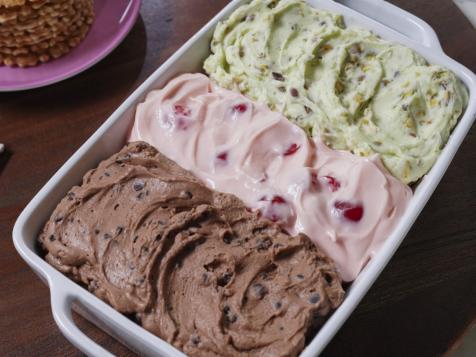 Tri-Color Spumoni Dip