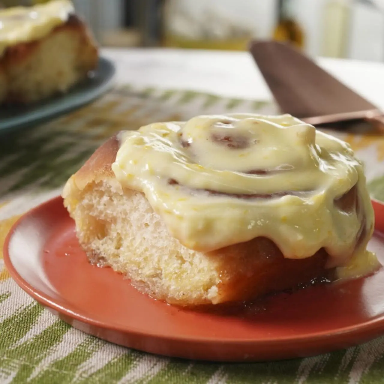 Orange Glazed Cinnamon Rolls Recipe | Jeff Mauro | Food Network