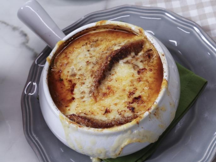 Classic French Onion Soup Recipe Jeff Mauro Food Network