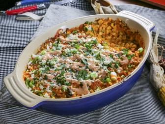 Jet Tila’s Mexican Street Corn Casserole, as seen on Guy's Ranch Kitchen.
