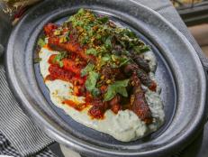 One of my favorite combinations is savory miso paired with a refreshing yogurt sauce. I matched these flavors with carrots, one of my favorite vegetables.