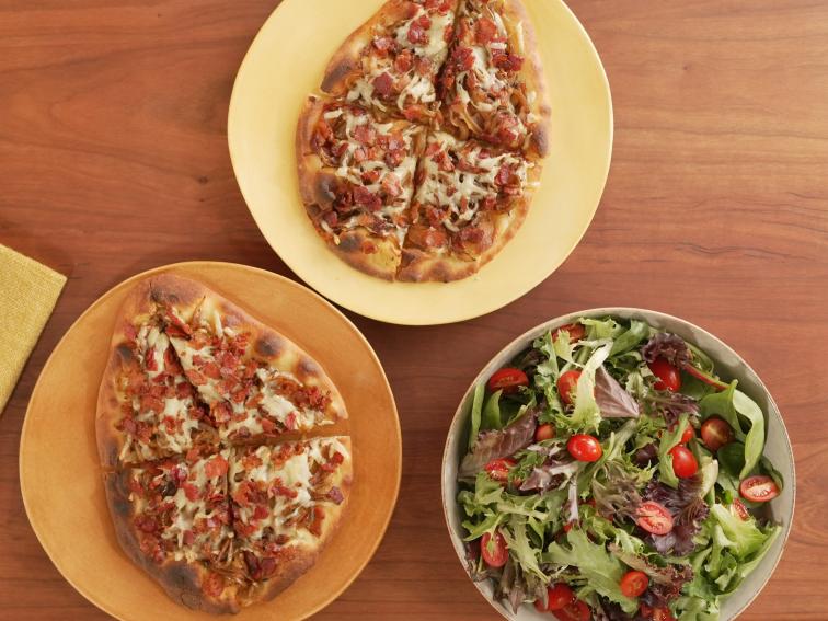 Caramelized Bacon and Onion Flatbread Recipe Food Network Kitchen