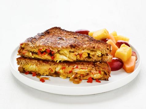 Curried Cauliflower Melts