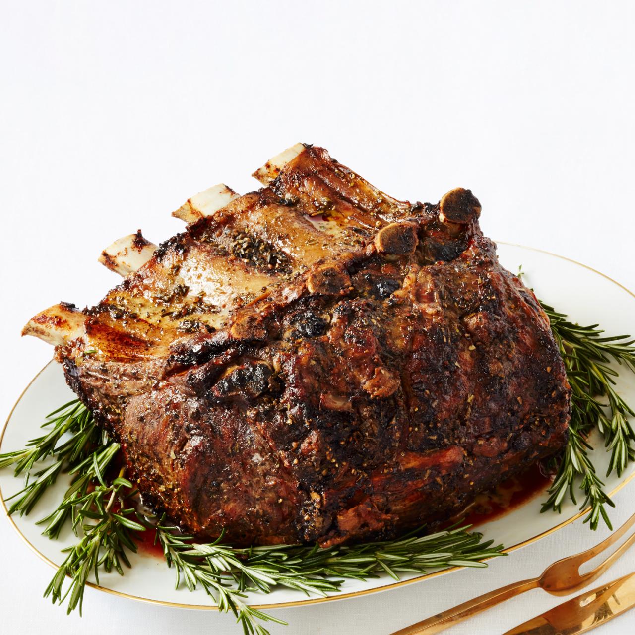 Stuffed Standing Rib Roast Recipe, Food Network Kitchen