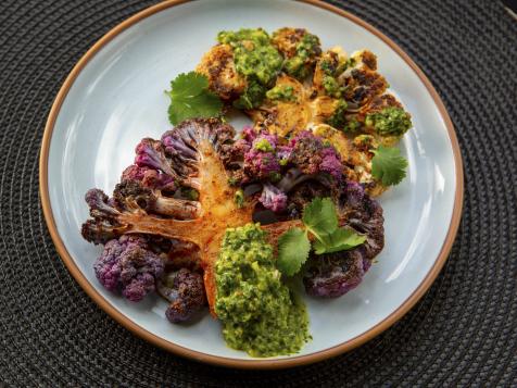 Charred Cauliflower with Chimichurri