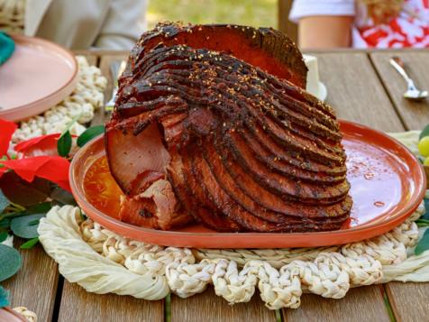 Roasted Ham with Salsa Macha