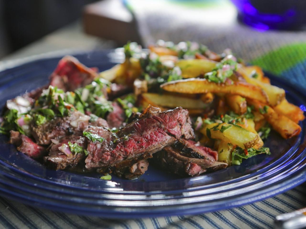 Flank steak with shop chimichurri bobby flay