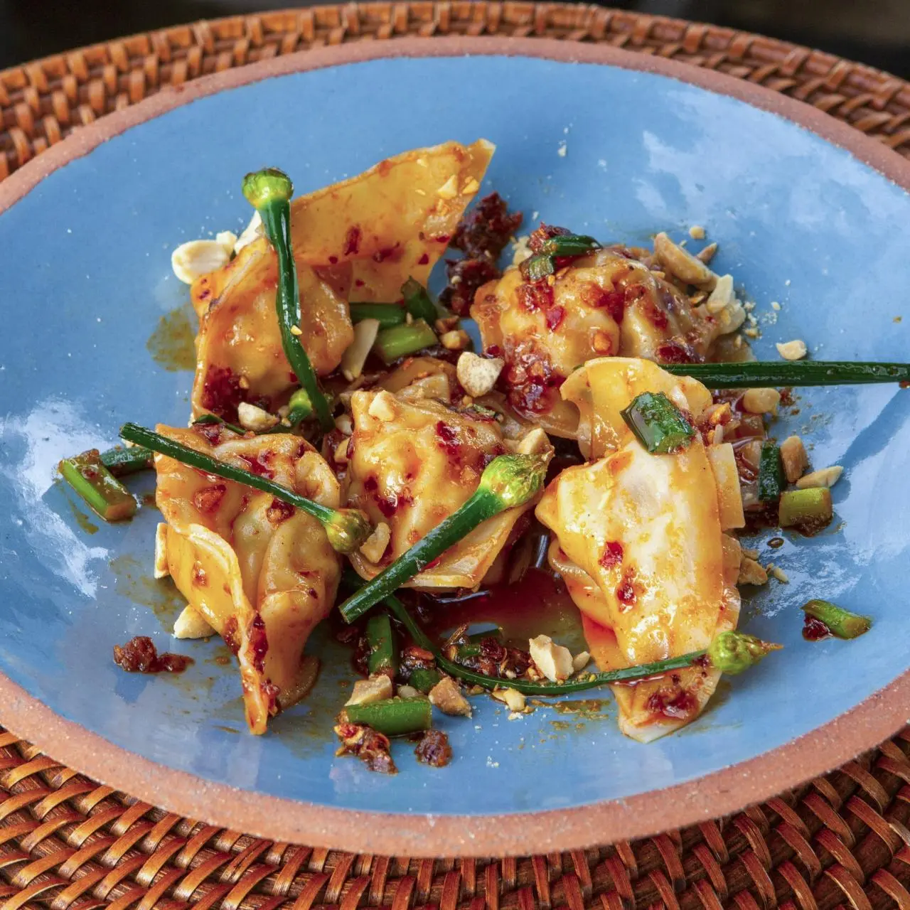 wontonsp　RP Spicy Shrimp and Pork Szechuan Wontons Recipe | Jet Tila