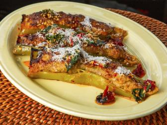 Nate Applema’s Sausage-Stuffed Anaheim Chiles, as seen on GRK.