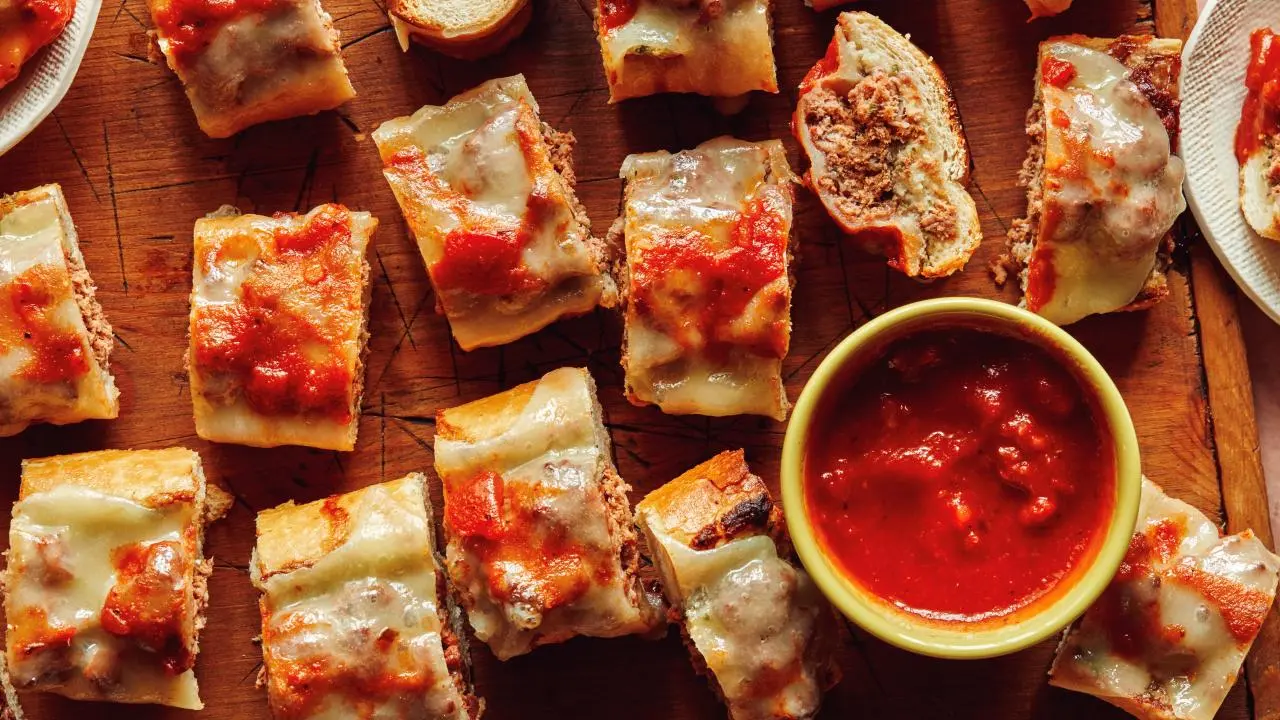 Garlic Bread Meatball Sub