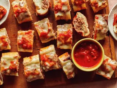 Garlic Bread Meatball Sub