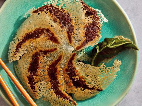 Pork Belly Dumplings with Crispy Lace