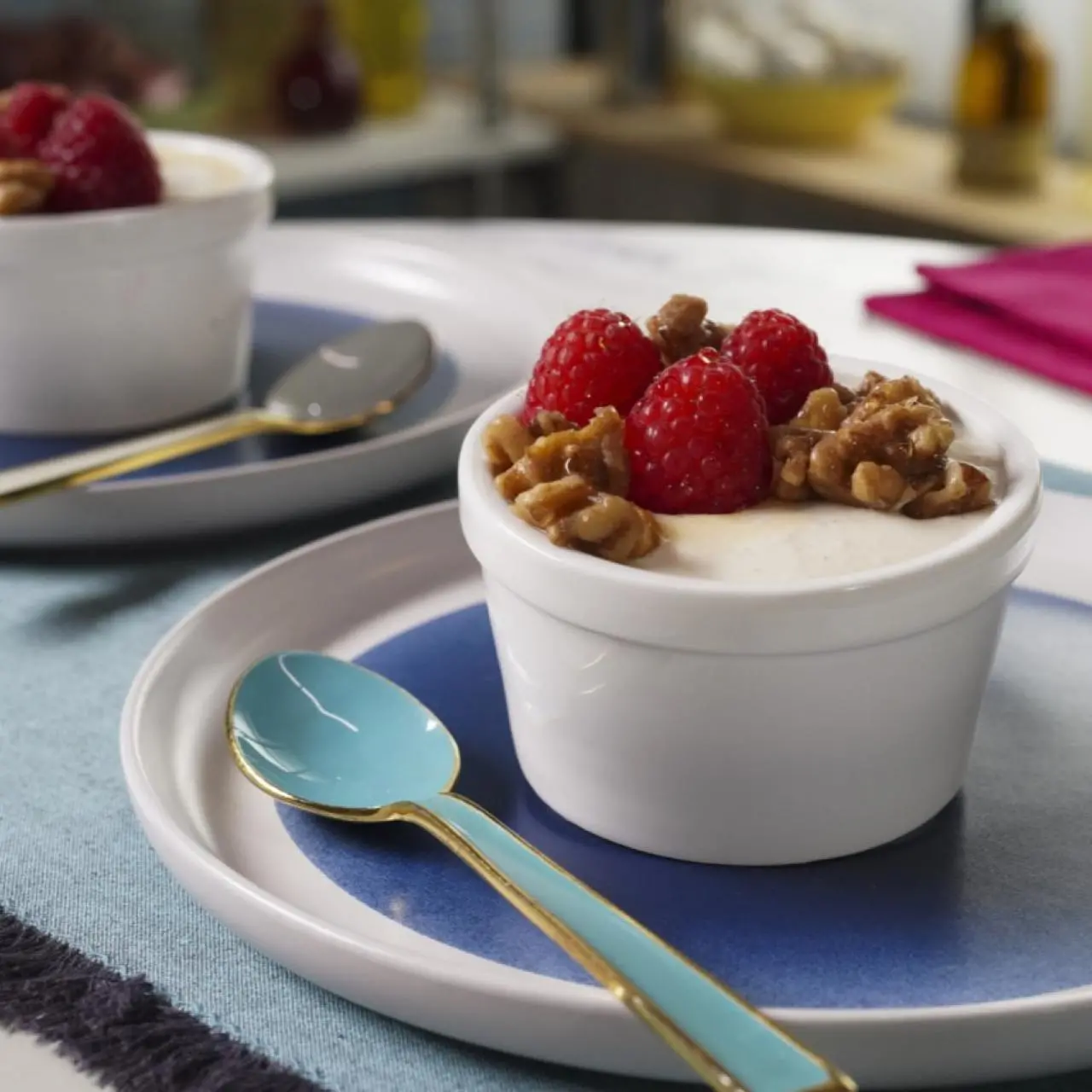 Greek Yogurt Panna Cotta Recipe | Jeff Mauro | Food Network