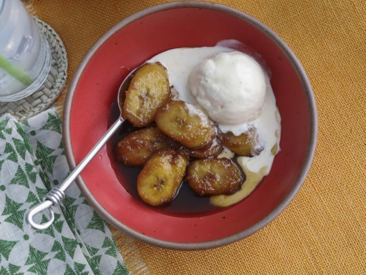 Sweet Plantain Foster Recipe Kardea Brown Food Network