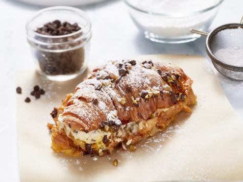 Cannoli Croissant Pudding