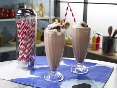 Katie Lee Biegel's Chocolate Peanut Butter Milkshake Beauty, as seen on The Kitchen, Season 35.