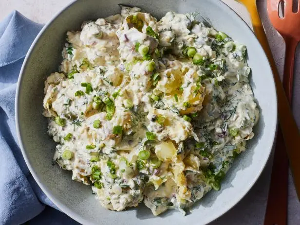Yukon Gold Potato Salad with Dill Recipe | Tyler Florence | Food Network
