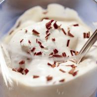 Close-up of Irish Coffee Affogato