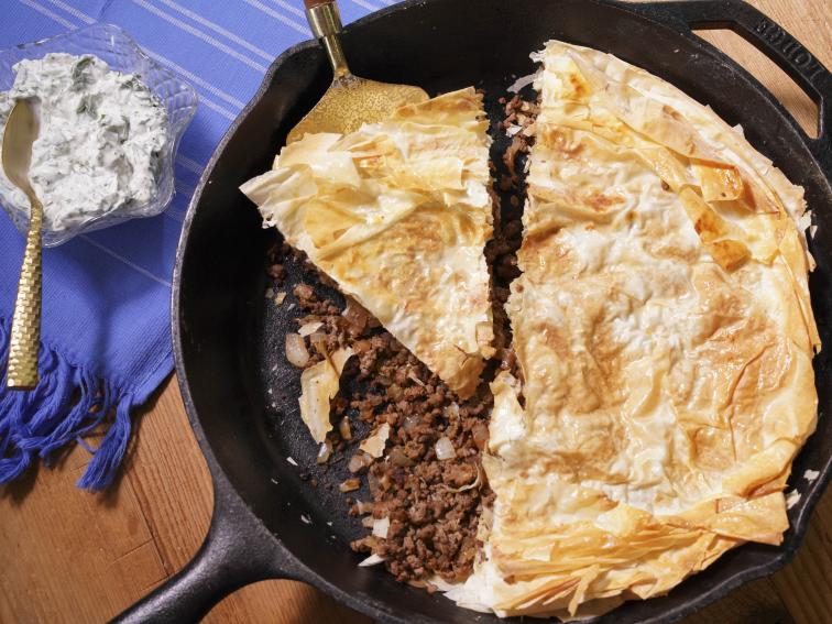 Lamb and Beef Burek Recipe Jeff Mauro Food Network