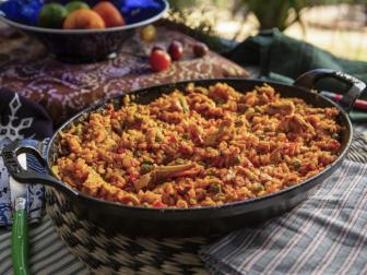 Michelle Bernstein’s Arroz con Pulled Pollo, as seen on Guy's Ranch Kitchen.