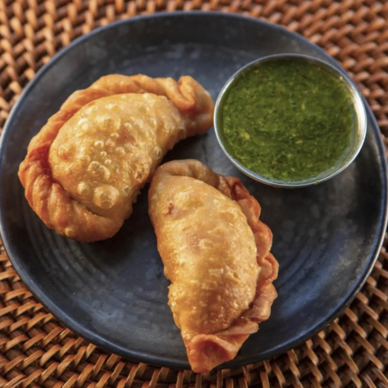 Picadillo Empanadas with Chimichurri