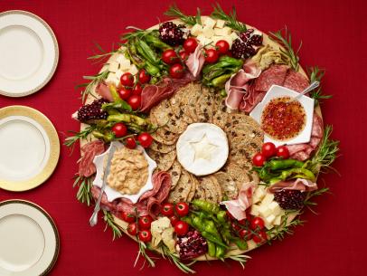 Food Network Kitchen’s Christmas Charcuterie Board as seen on Food Network.