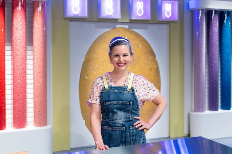 Contestant Rachel Mullen, as seen on Spring Baking Championship: Easter Season 3.