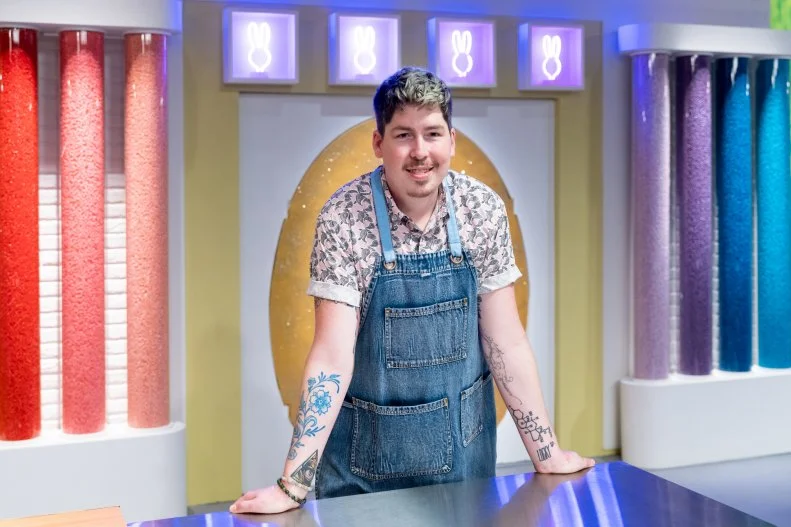 Contestant Timothy Hamrah, as seen on Spring Baking Championship: Easter Season 3.