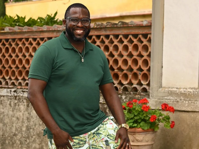 Contestant Omar Ashley, as seen on Ciao House Season 1