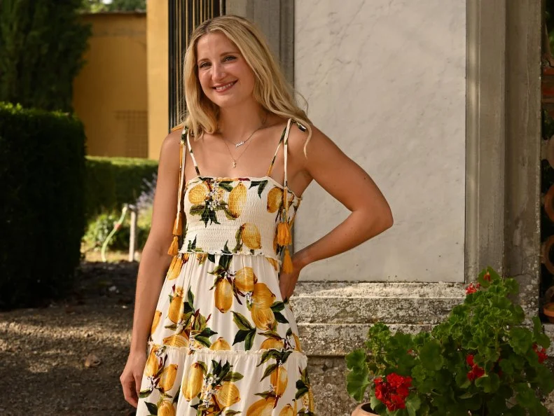 Contestant Sarah Raffetto, as seen on Ciao House Season 1