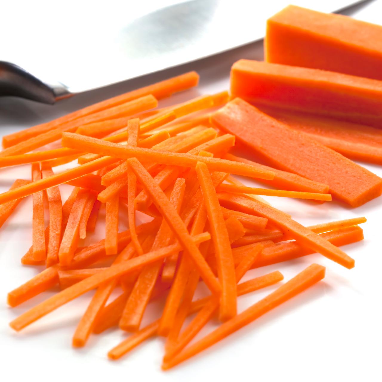 How To Cut Carrots: 4 Basic Cuts