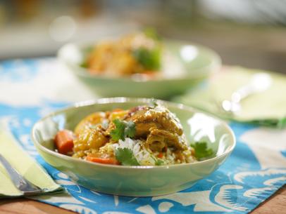 Katie Lee Biegel's Caribbean-Inspired Chicken Stew Beauty, as seen on The Kitchen, Season 33.